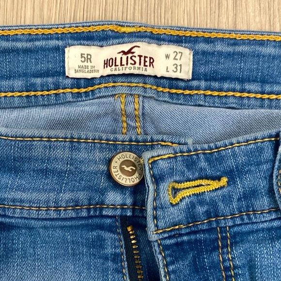 HOLLISTER  - ripped jeans women size 5R - Picture 3 of 4